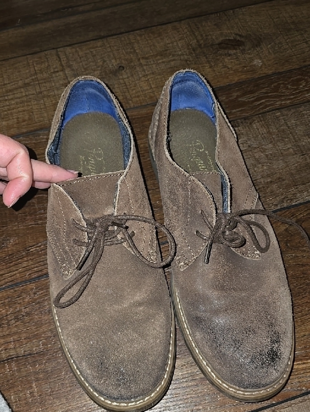 Original Penguin Men's Brown Suede Chukka Boots